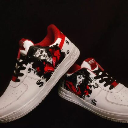 Money Heist Air Force 1 Custom