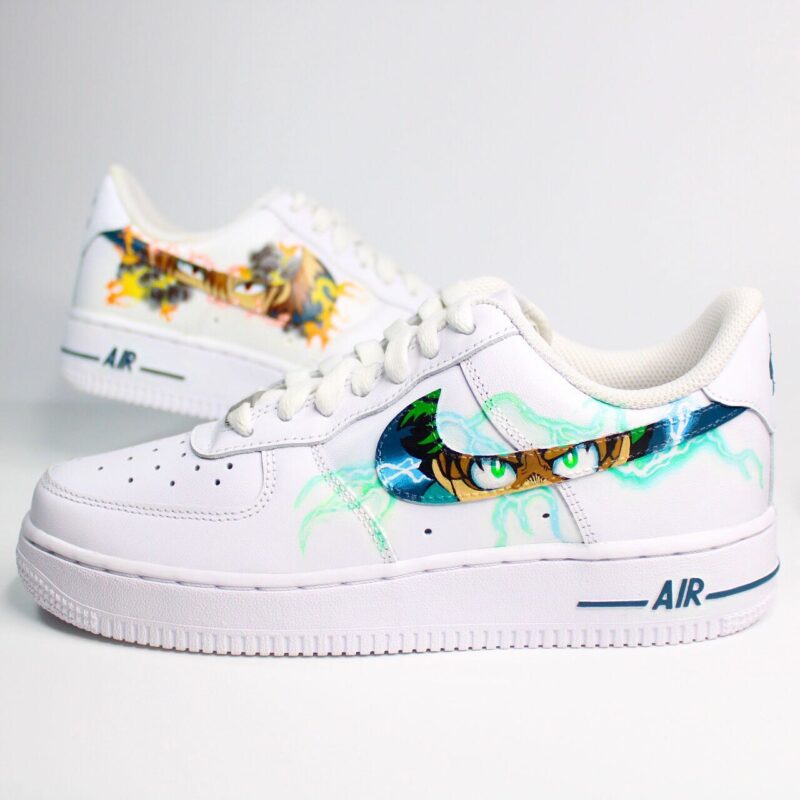 My Hero Academia - Deku x Bakugo Air Force 1 Custom