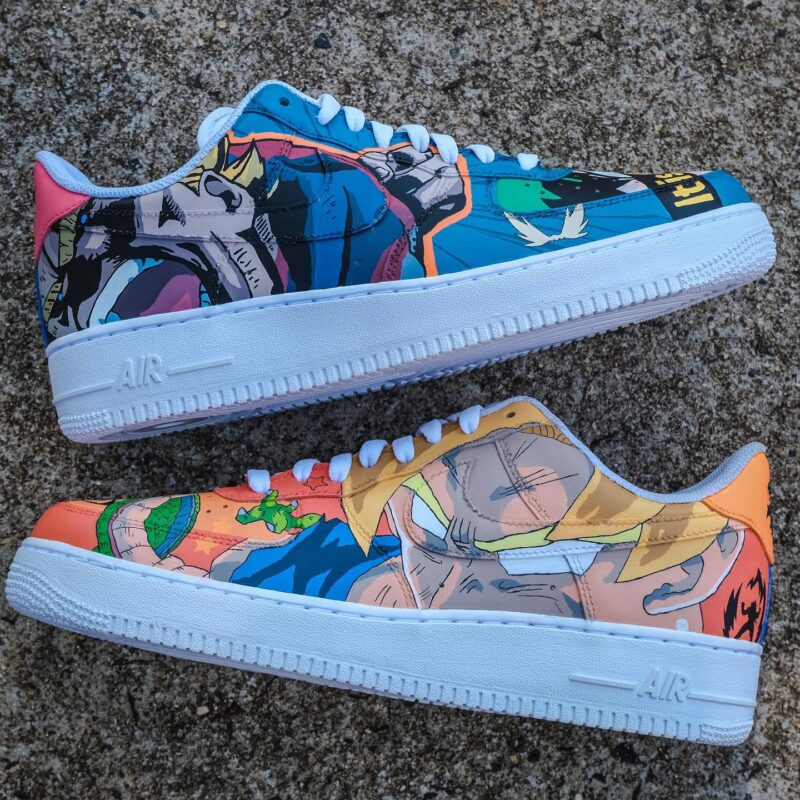 My Hero Academia x Dragon Ball Air Force 1 Custom