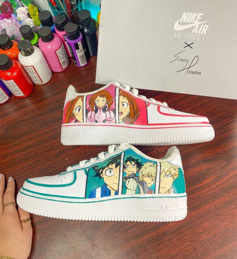 My Hero Academy Air Force 1 Custom