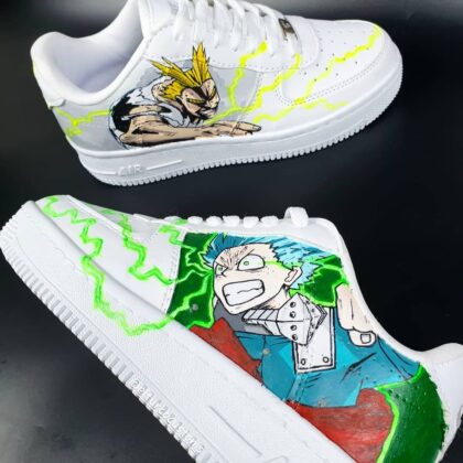 My hero Academia - Midoriya x All Might Air Force 1 Custom