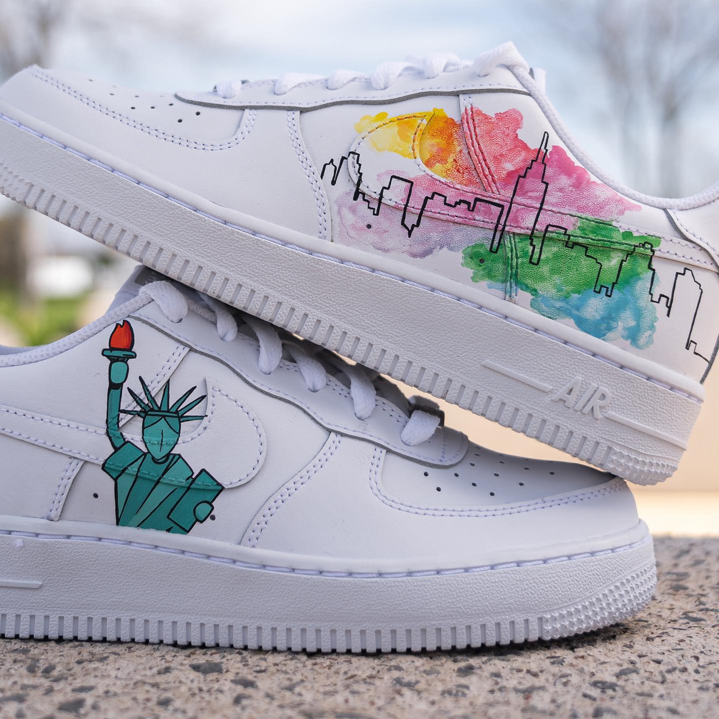 NY Yankees Air Force 1 Custom - Daniel Customs