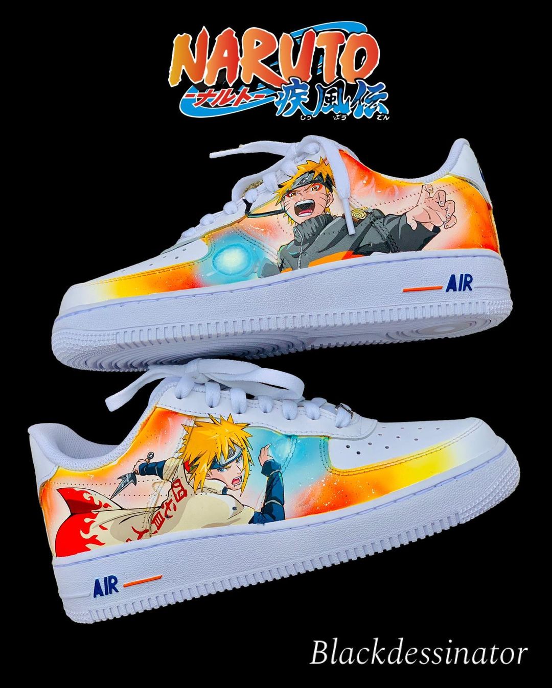 Naruto Air Force 1 Custom - Daniel Customs