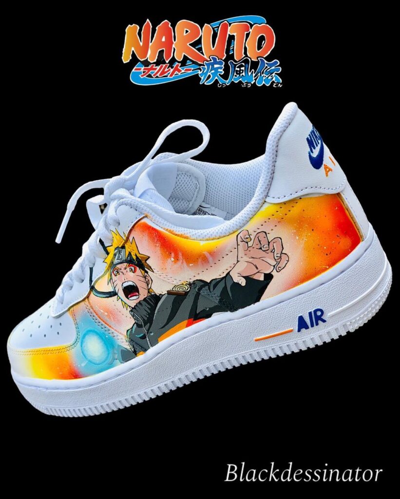 Naruto Air Force 1 Custom - Daniel Customs