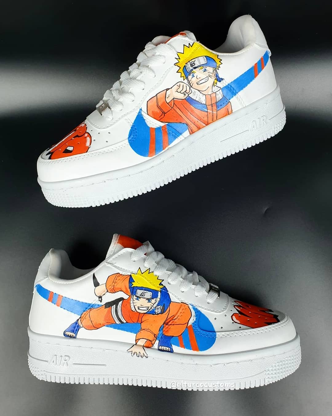 Naruto Air Force 1 Custom - Daniel Customs