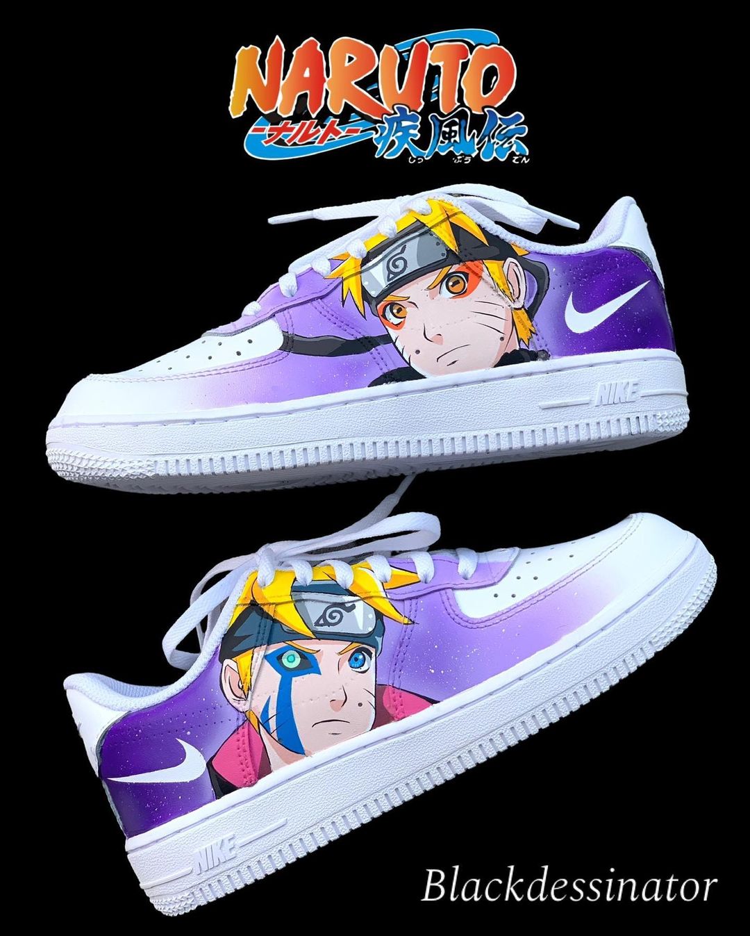 Naruto Air Force 1 Custom - Daniel Customs