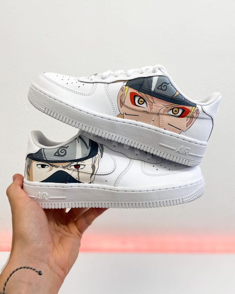 Naruto x Kakashi Air Force 1 Custom