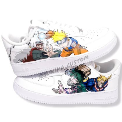 Naruto x My hero academia Air Force 1 Custom