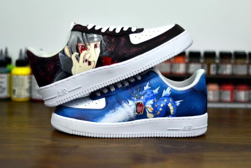 Naruto x Pokemon Air Force 1 Custom