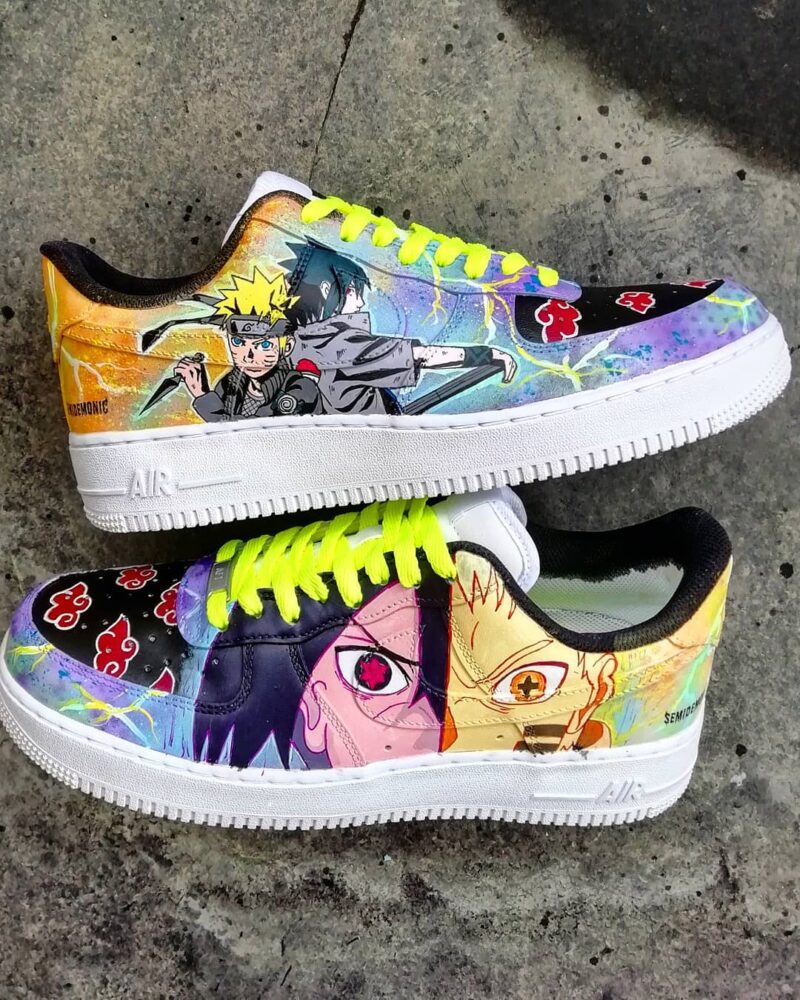 Naruto x Sasuke Air Force 1 Custom