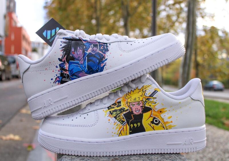 Naruto x Sasuke Air Force 1 Custom