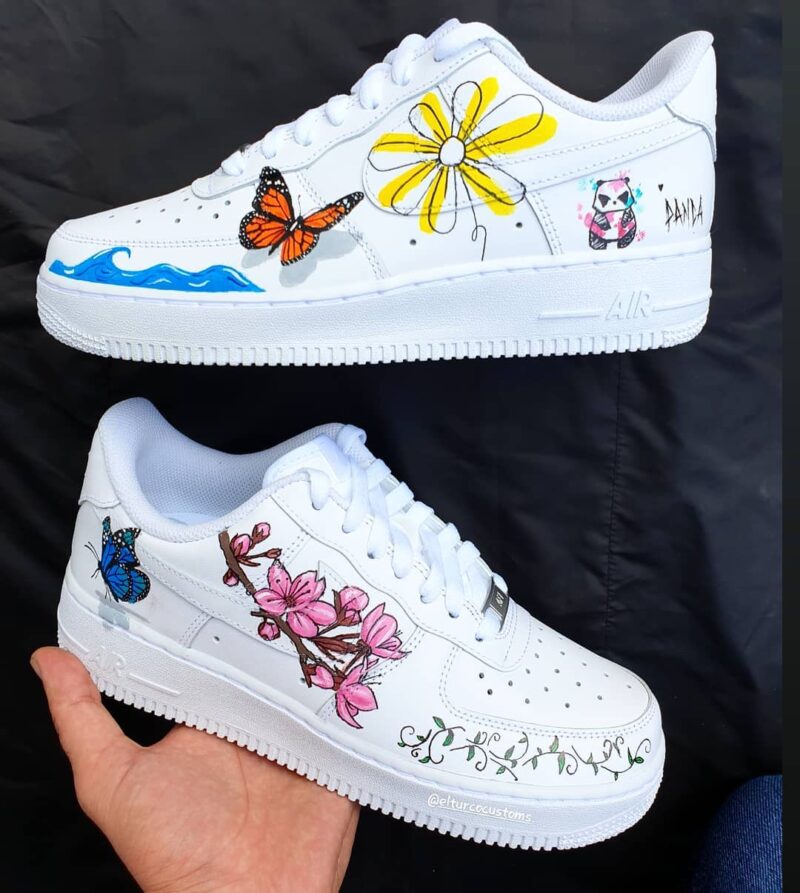 Nature Air Force 1 Custom