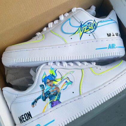 Valorant - Neon Air Force 1 Custom