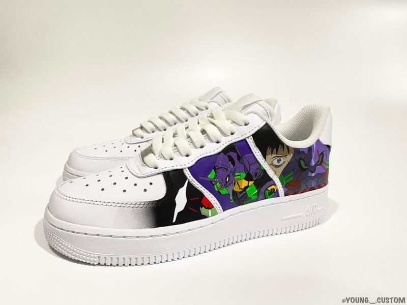 Neon Genesis Evangelion Air Force 1 Custom