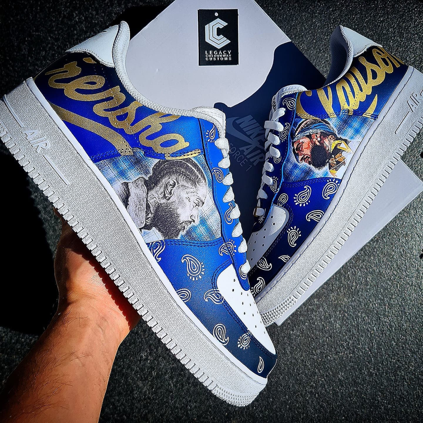 nipsey hussle air force 1