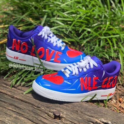 No Love Air Force 1 Custom