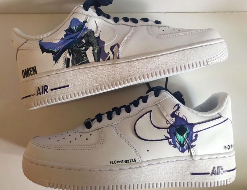 Valorant - Omen Air Force 1 Custom