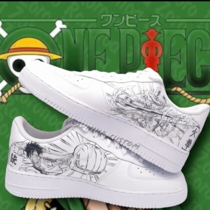 One Piece Air Force 1 Custom