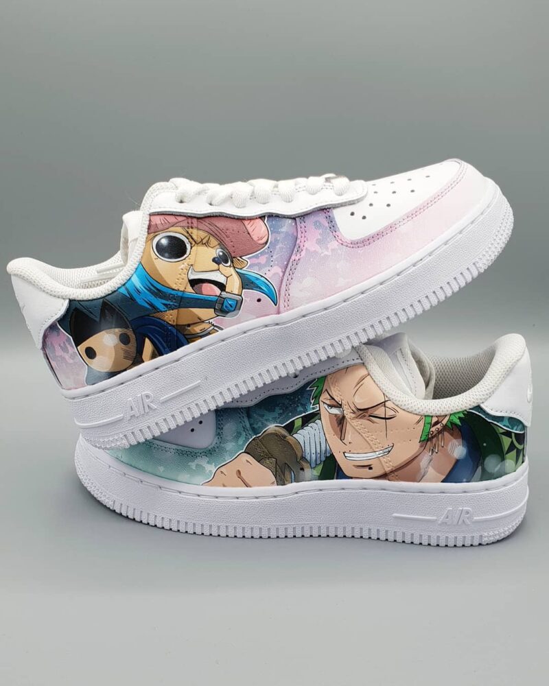 One Piece - Chopper x Zoro Air Force 1 Custom