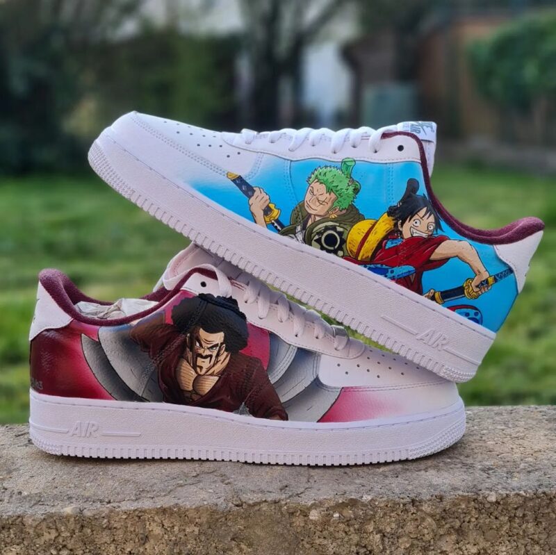 One Piece - Dragon Ball Air Force 1 Custom