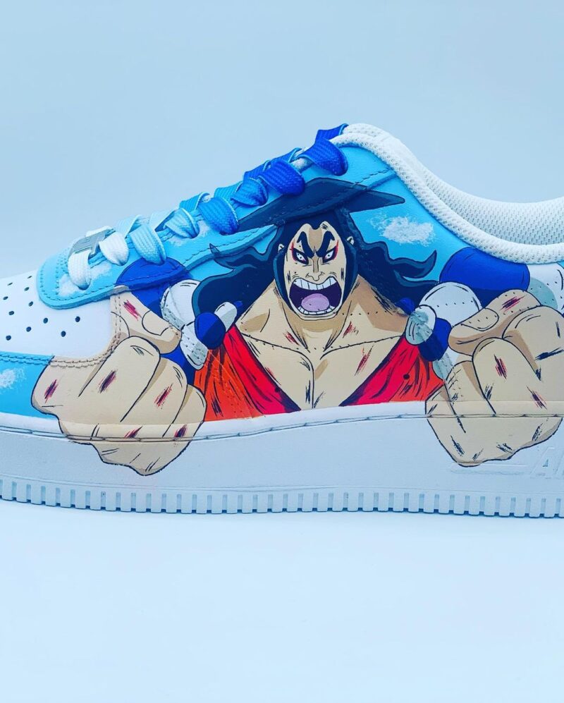 One Piece - Gol D Roger x Kozuki Oden Air Force 1 Custom