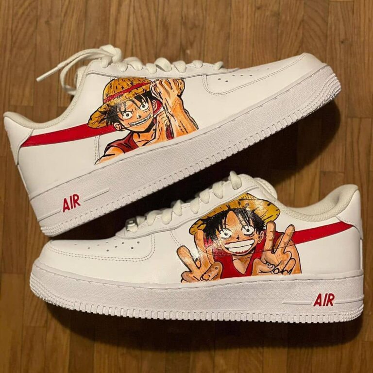 One Piece Luffy Air Force 1 Custom Daniel Customs
