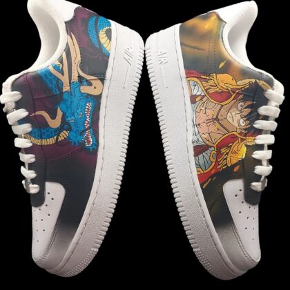 One Piece - Luffy x Kaido Air Force 1 Custom