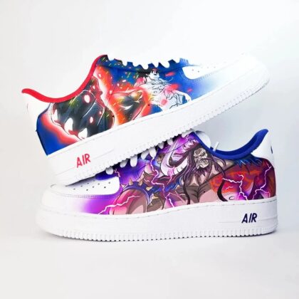 One Piece - Luffy x Kaido Air Force 1 Custom