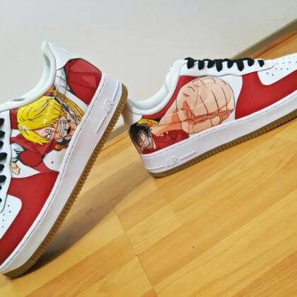 One Piece - Luffy x Sanji Air Force 1 Custom