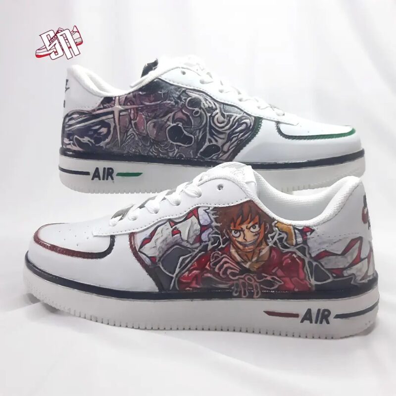 One Piece - Luffy x Zoro Air Force 1 Custom