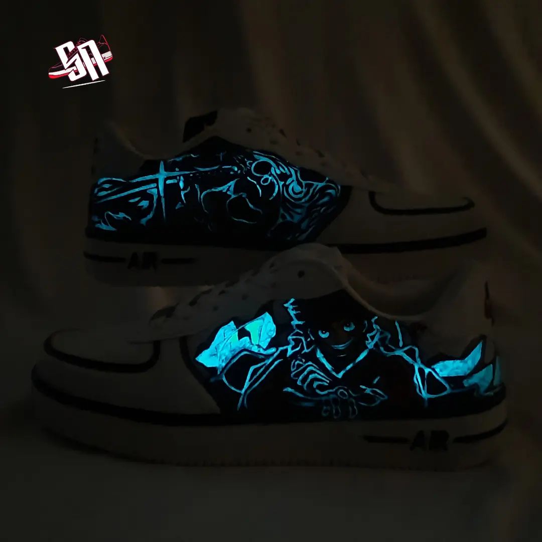 One Piece - Luffy x Zoro Air Force 1 Custom - Daniel Customs