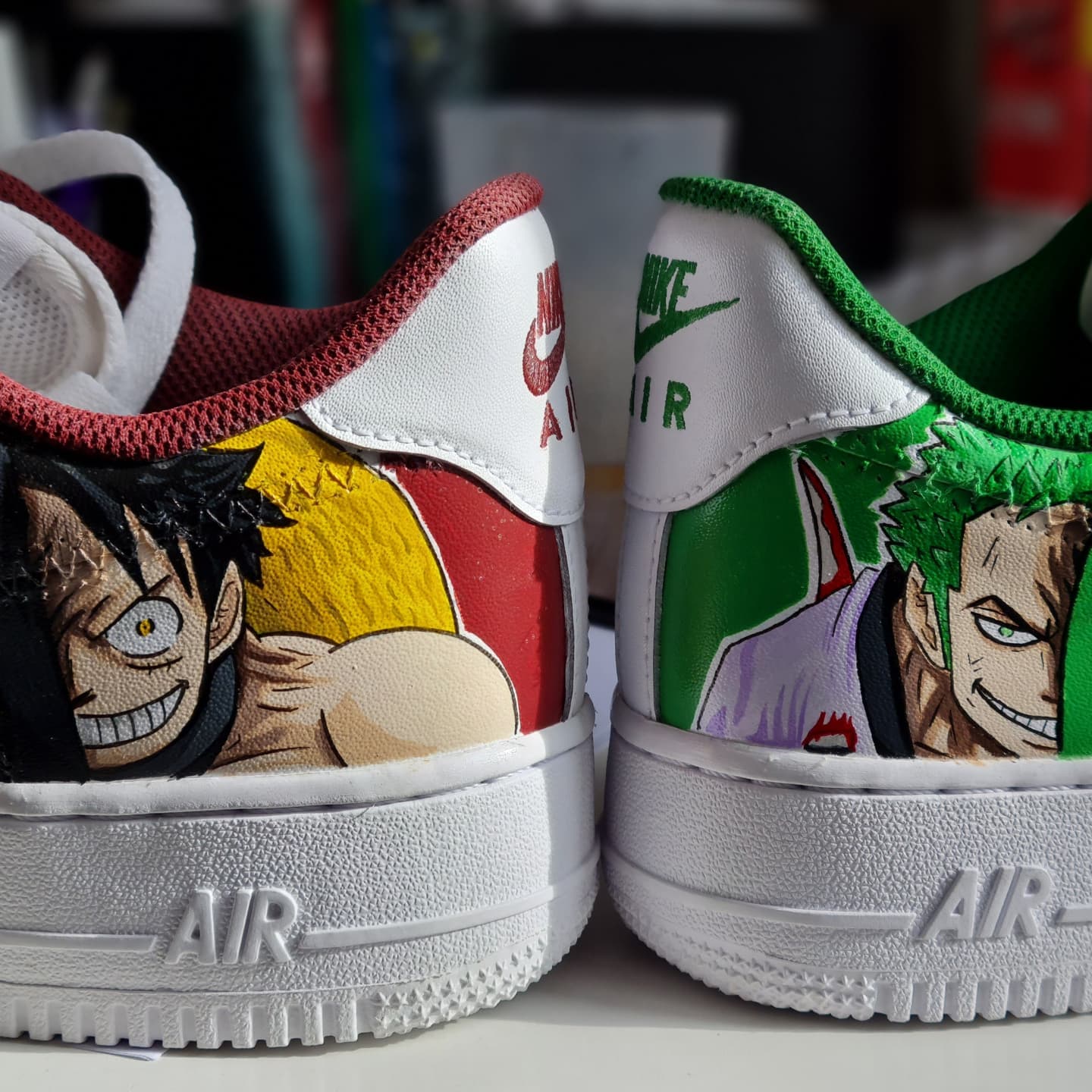 Luffy X Zoro Custom Nike AF1 – Urencii