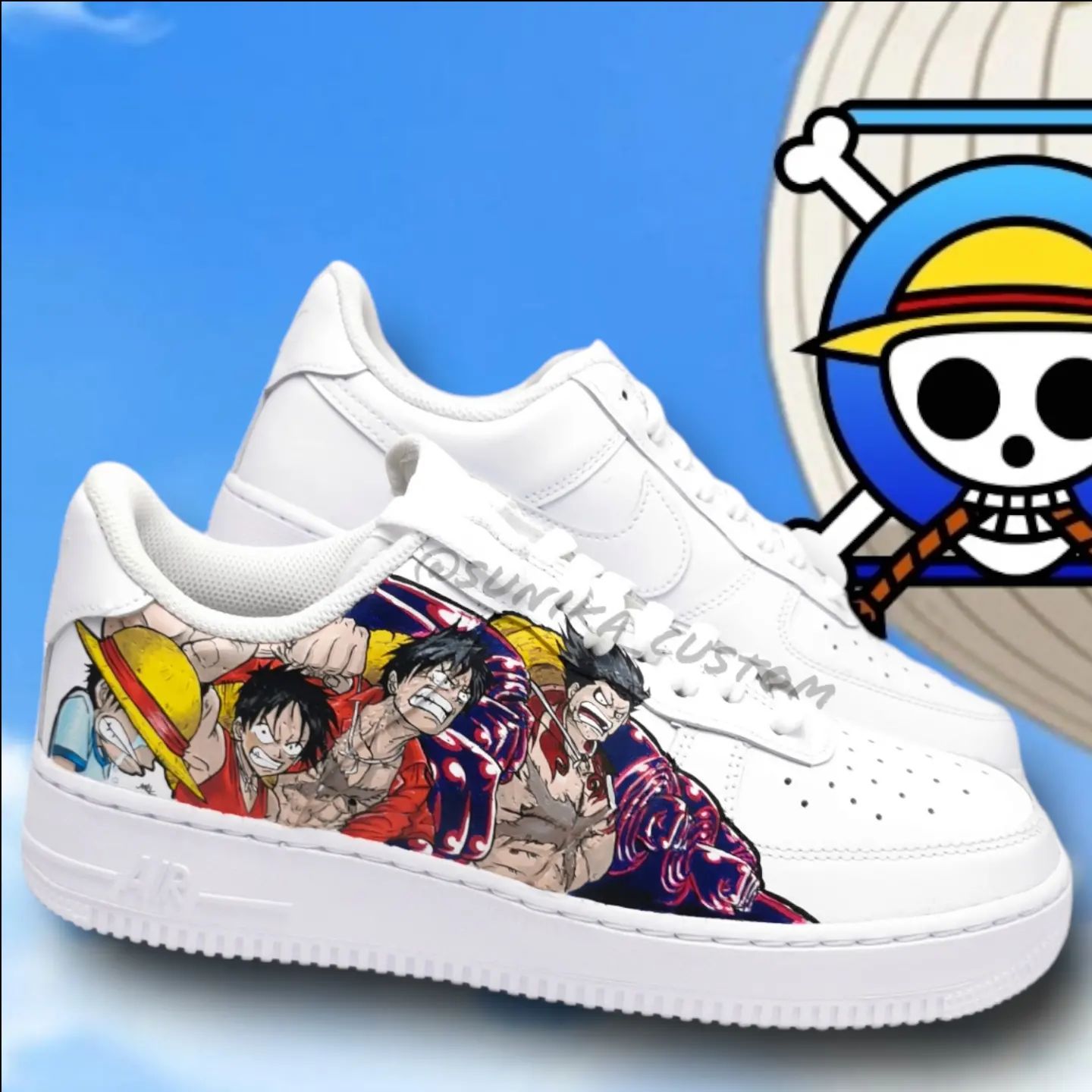 Luffy X Zoro Custom Nike AF1 – Urencii