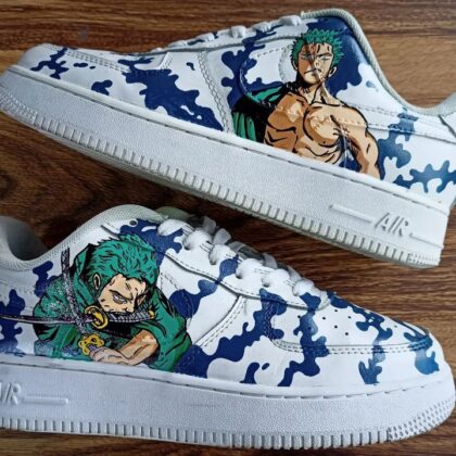 One Piece - Zoro Air Force 1 Custom