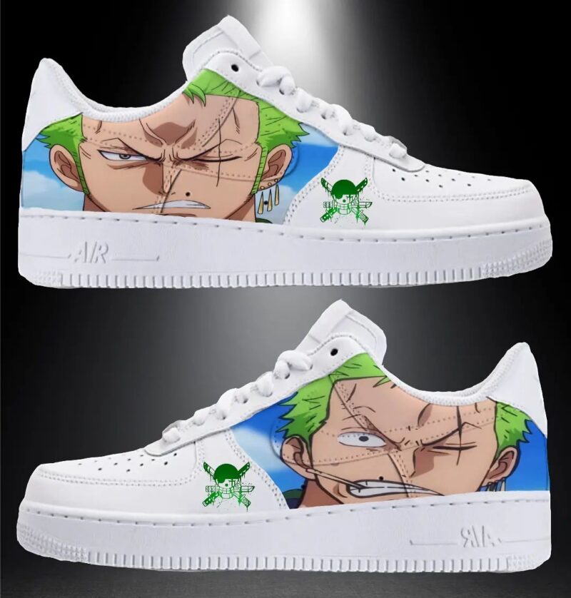 One Piece - Zoro Air Force 1 Custom