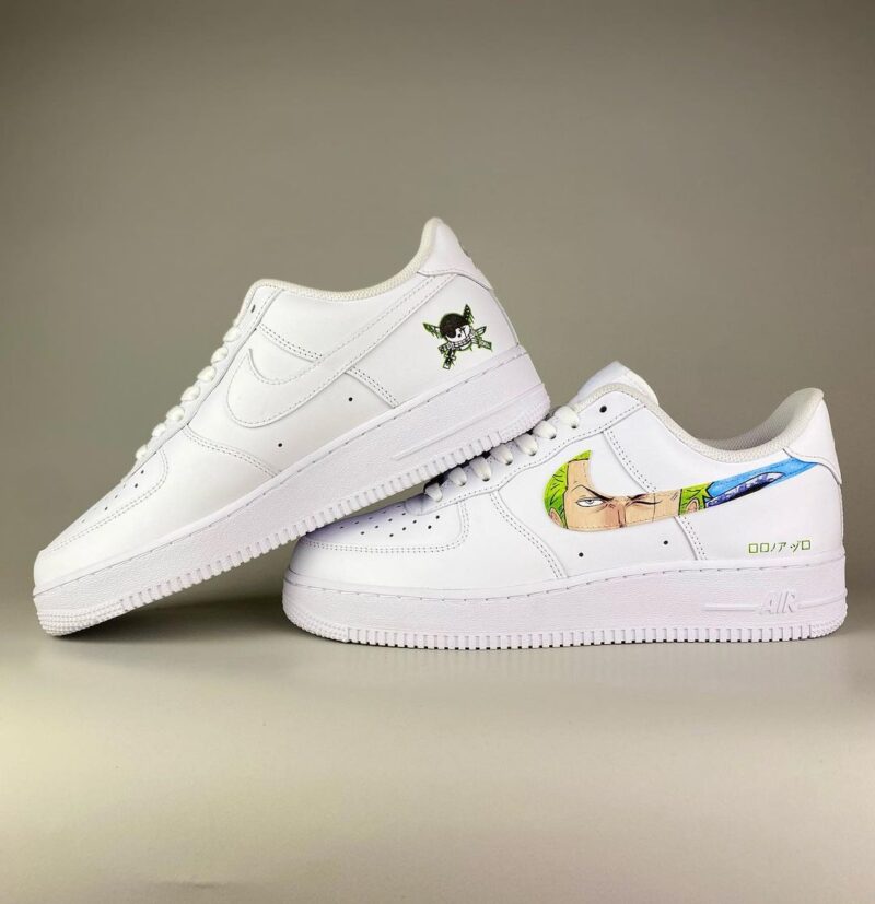 One Piece - Zoro Air Force 1 Custom