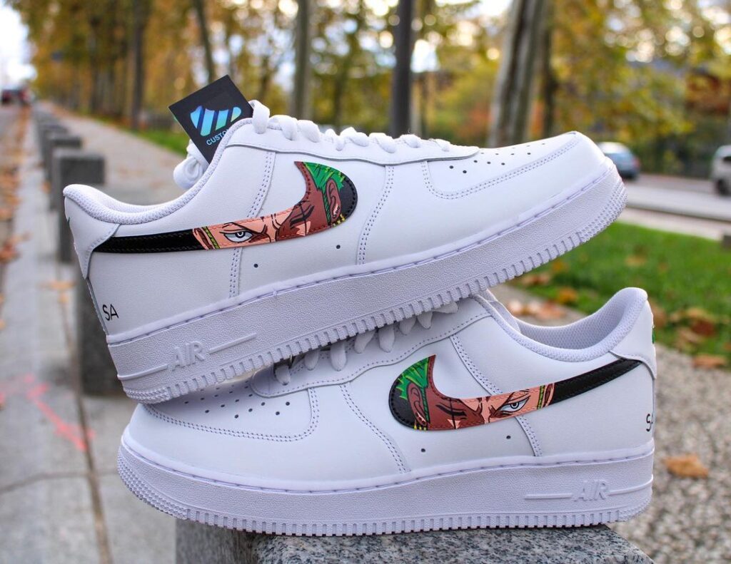 One Piece - Zoro Air Force 1 Custom - Daniel Customs