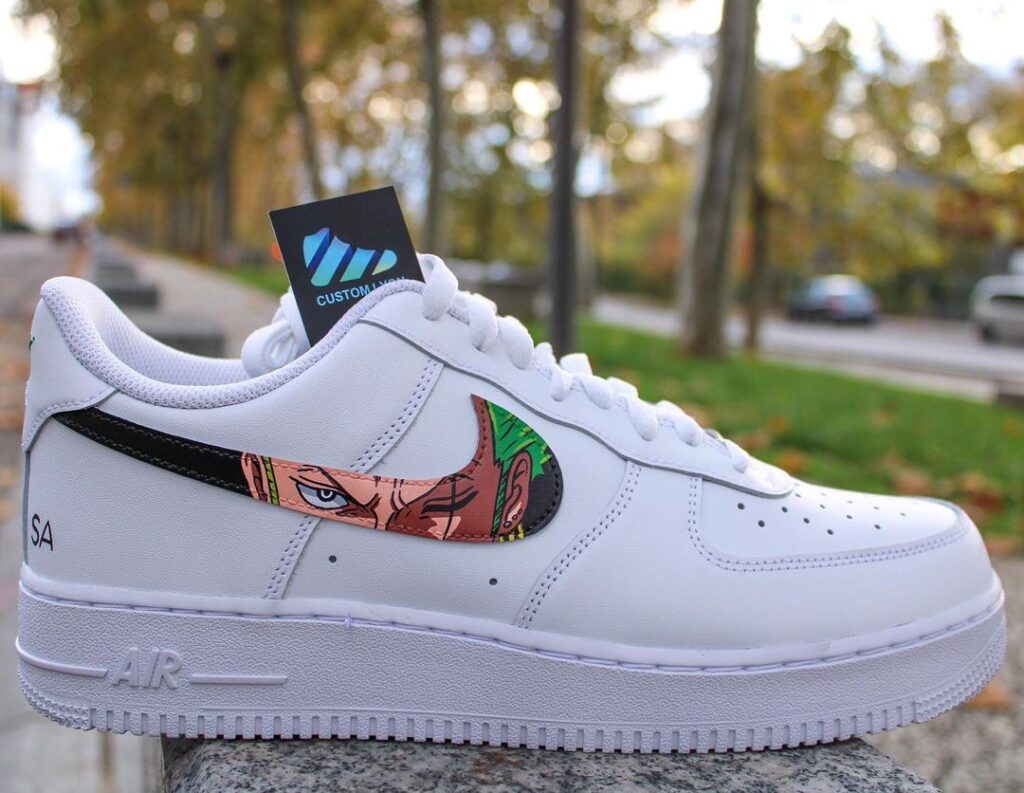 One Piece - Zoro Air Force 1 Custom - Daniel Customs