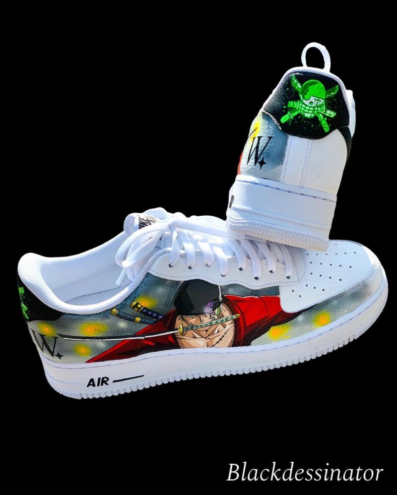 One Piece - Zoro Air Force 1 Custom