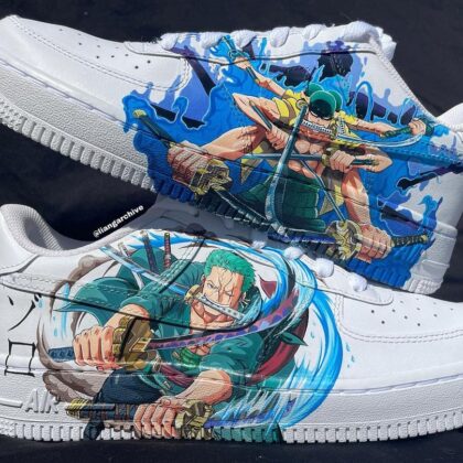 One Piece - Zoro Air Force 1 Custom