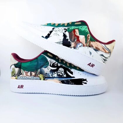 One Piece - Zoro Air Force 1 Custom