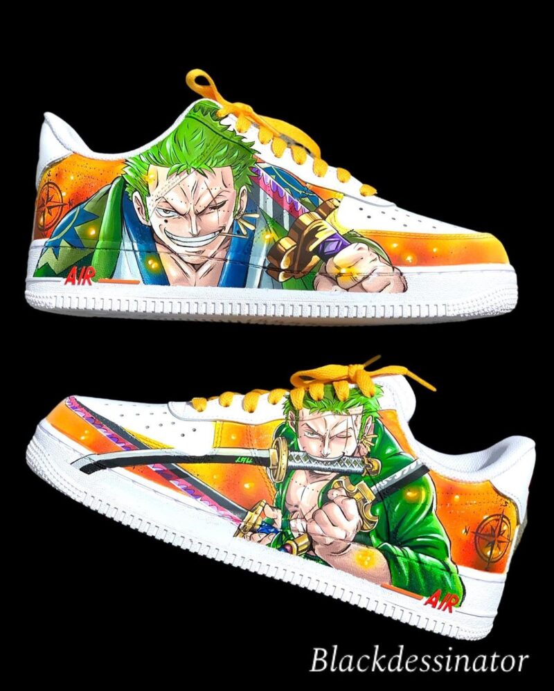 One Piece - Zoro Air Force 1 Custom