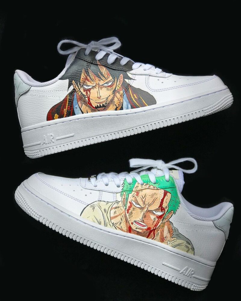 One Piece - Zoro x Law Air Force 1 Custom