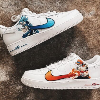 One Piece x Dragon Ball Air Force 1 Custom