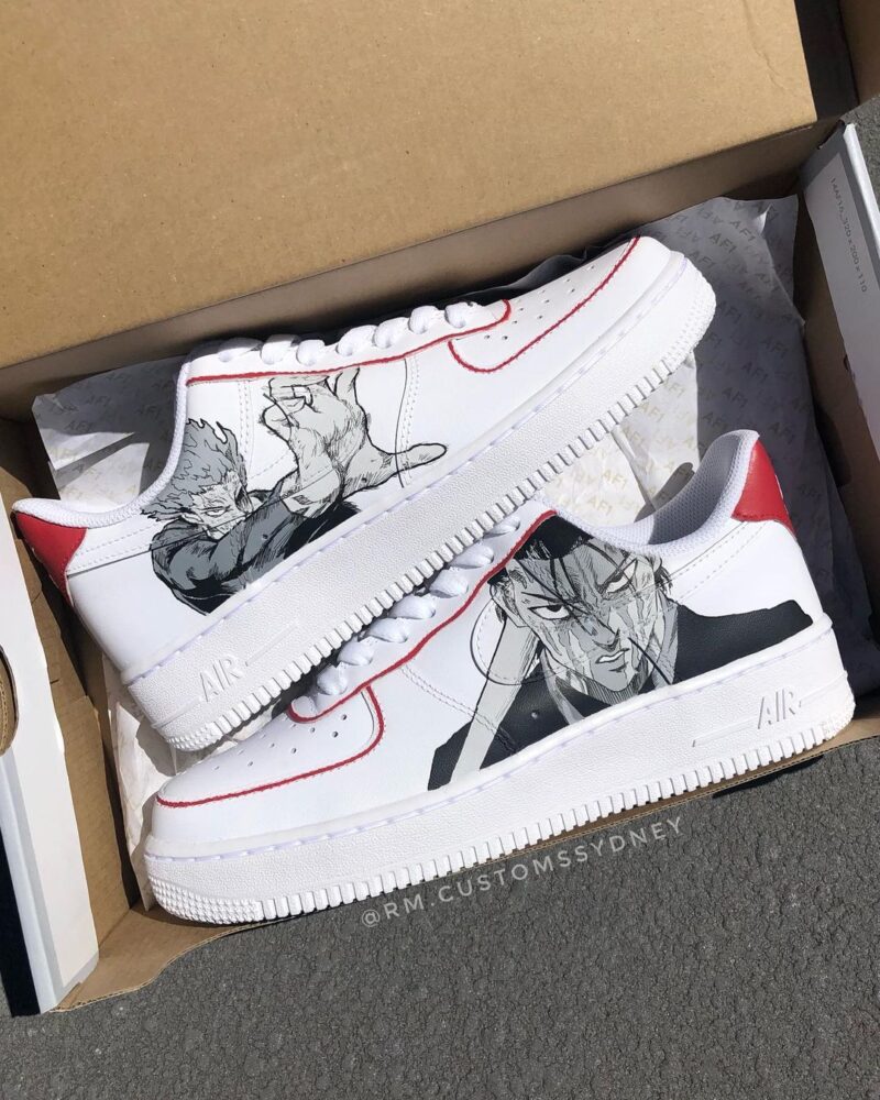 One Punch Man Air Force 1 Custom