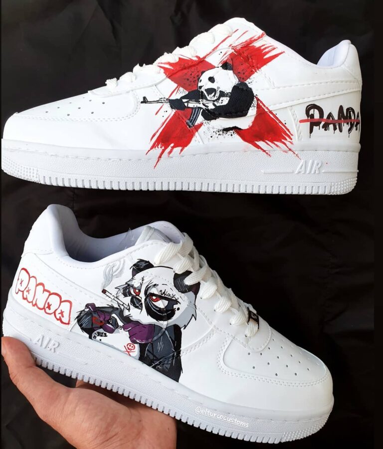 Panda Air Force 1 Custom - Daniel Customs
