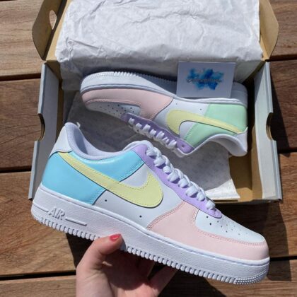 Pastel Air Force 1 Custom