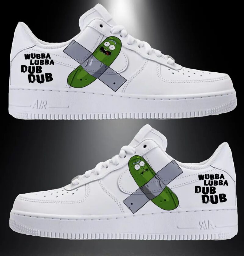 Pickle Rick Air Force 1 Custom