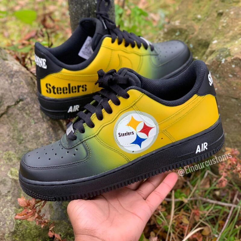 Pittsburgh Steelers Air Force 1 Custom - Image 3