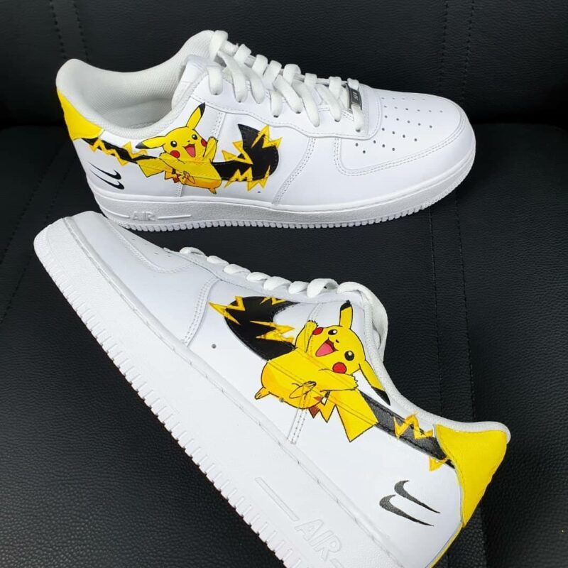 Pokemon - Pikachu Air Force 1 Custom